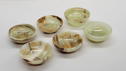 Green Onyx (Afghan Jade) small bowl