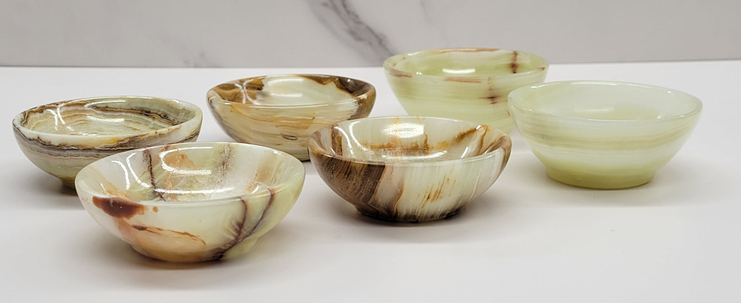 Green Onyx (Afghan Jade) small bowl