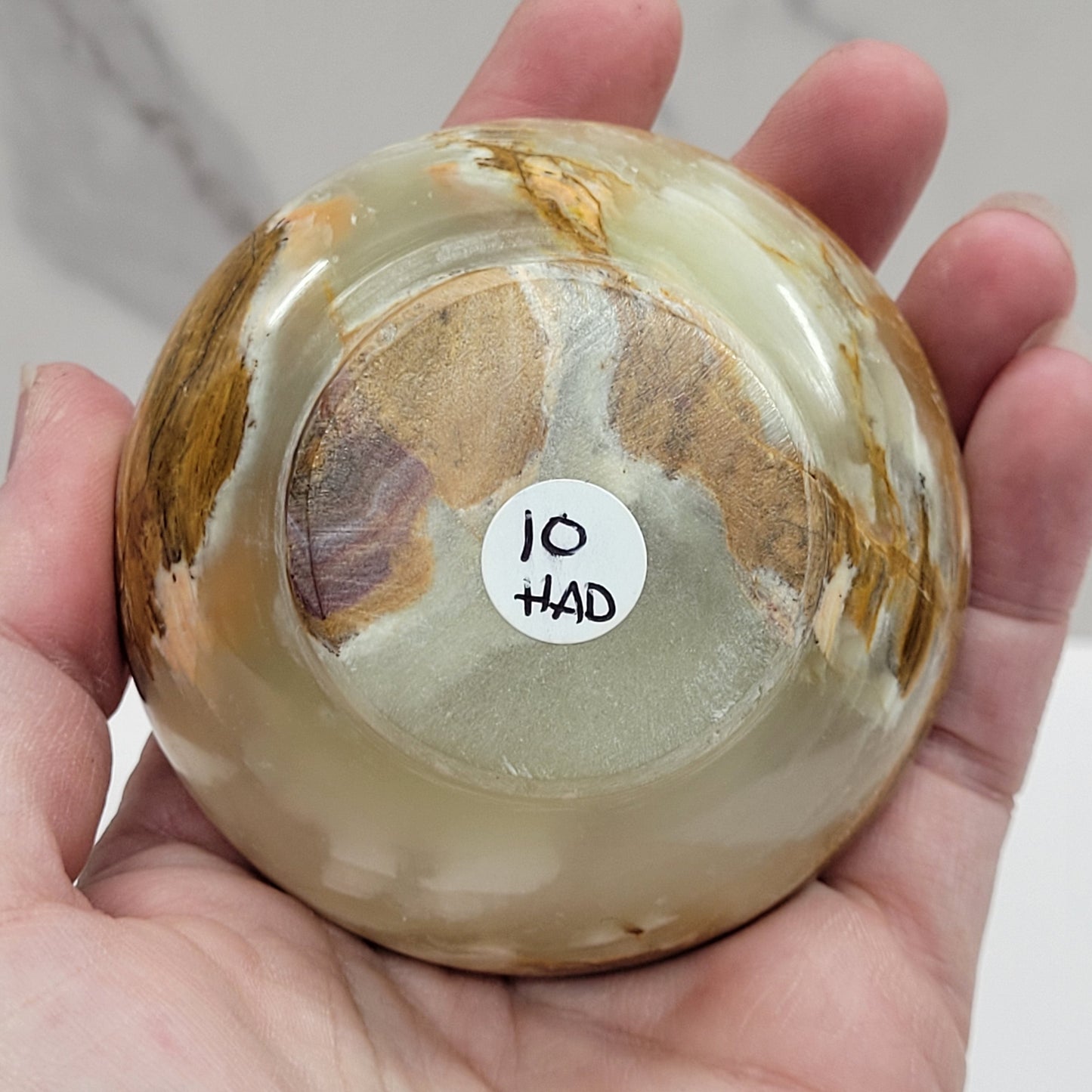 Green Onyx (Afghan Jade) small bowl