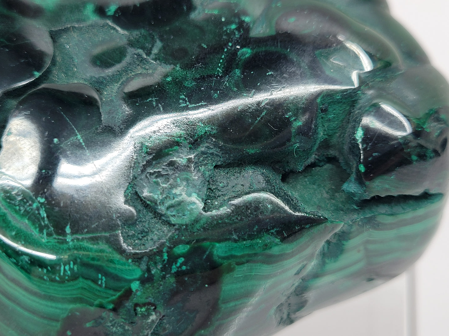 Malachite free form