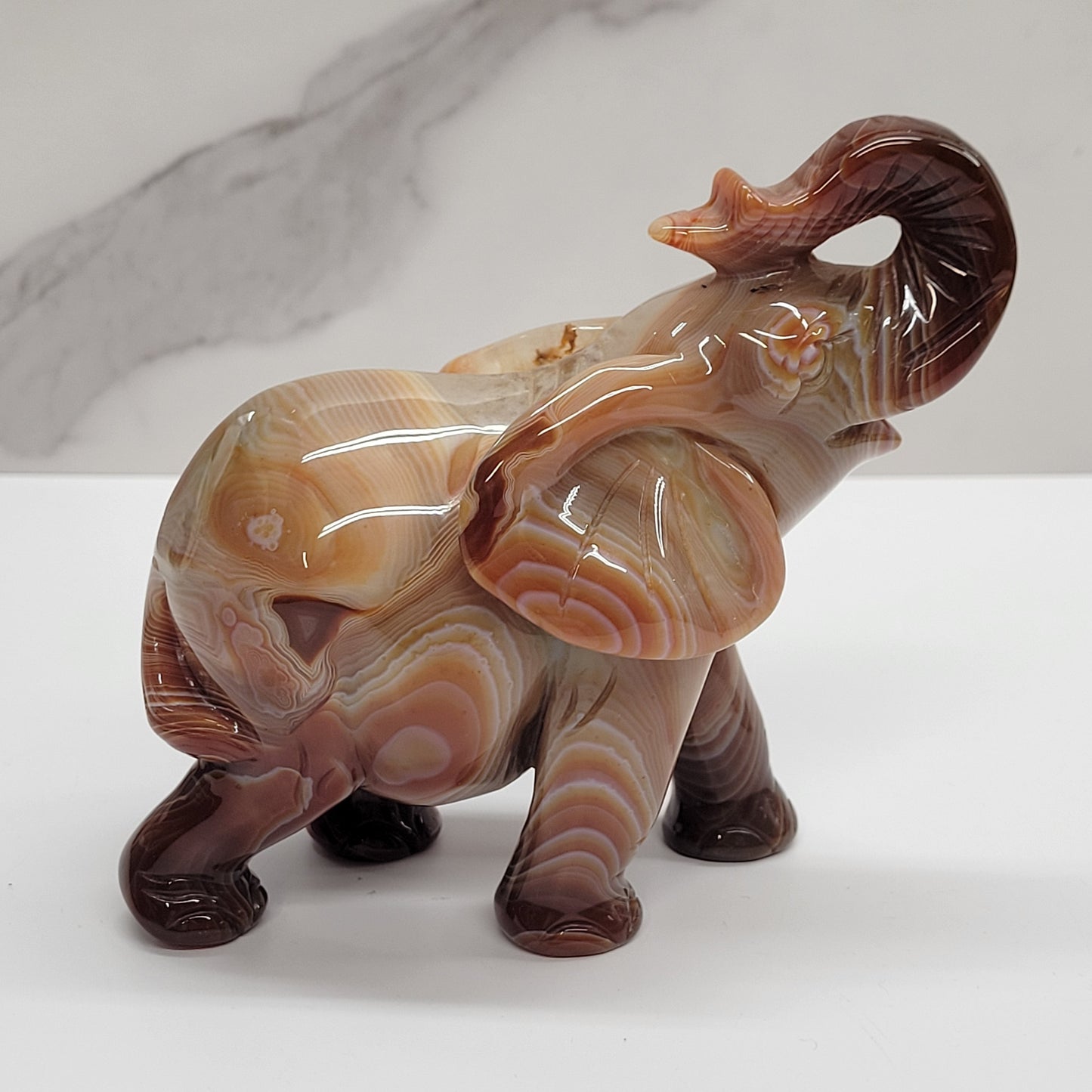 Carnelian elephant