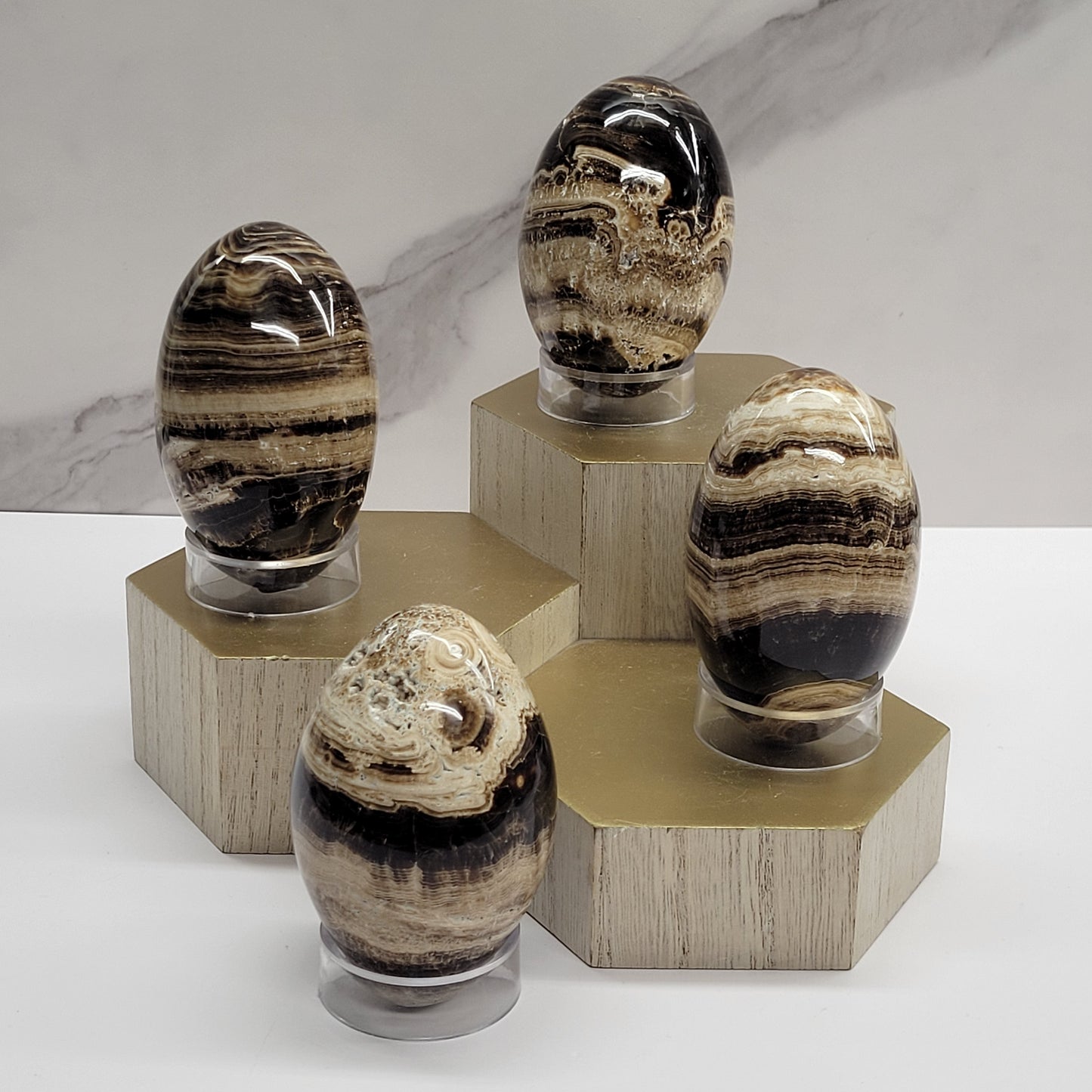 Chocolate Calcite egg