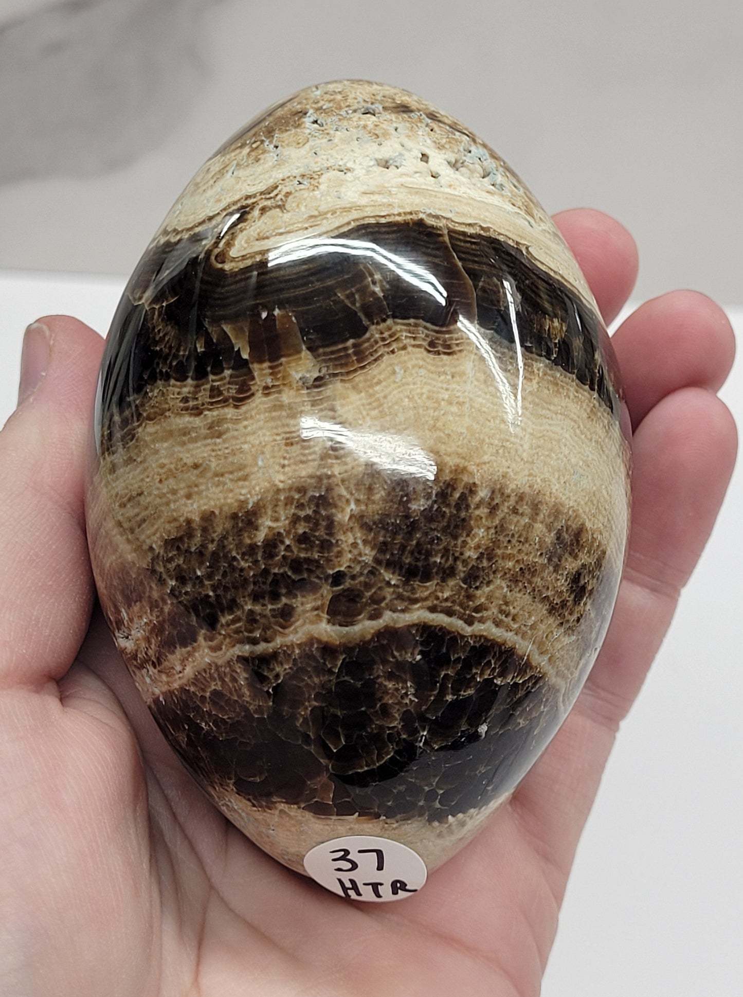 Chocolate Calcite egg