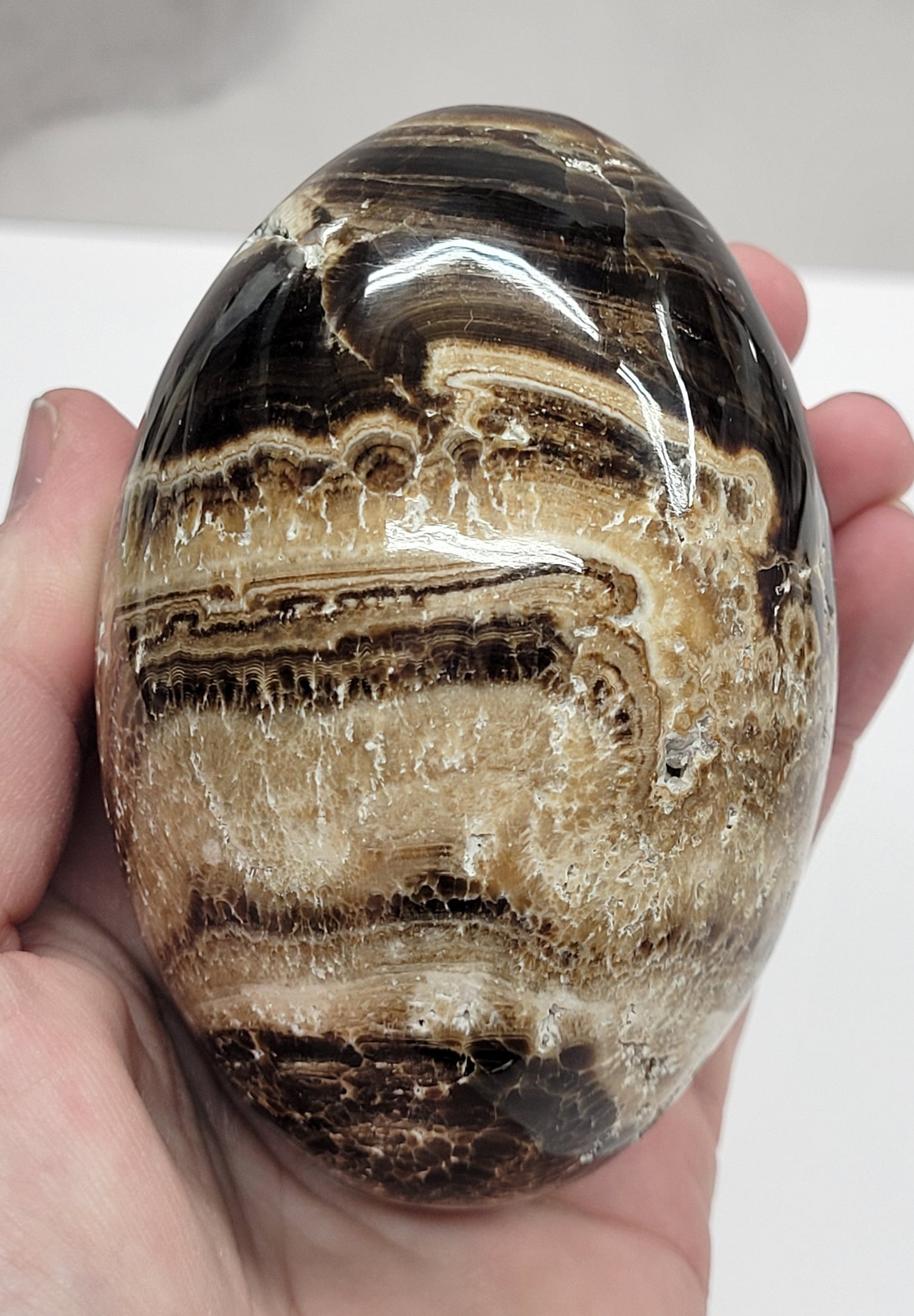 Chocolate Calcite egg