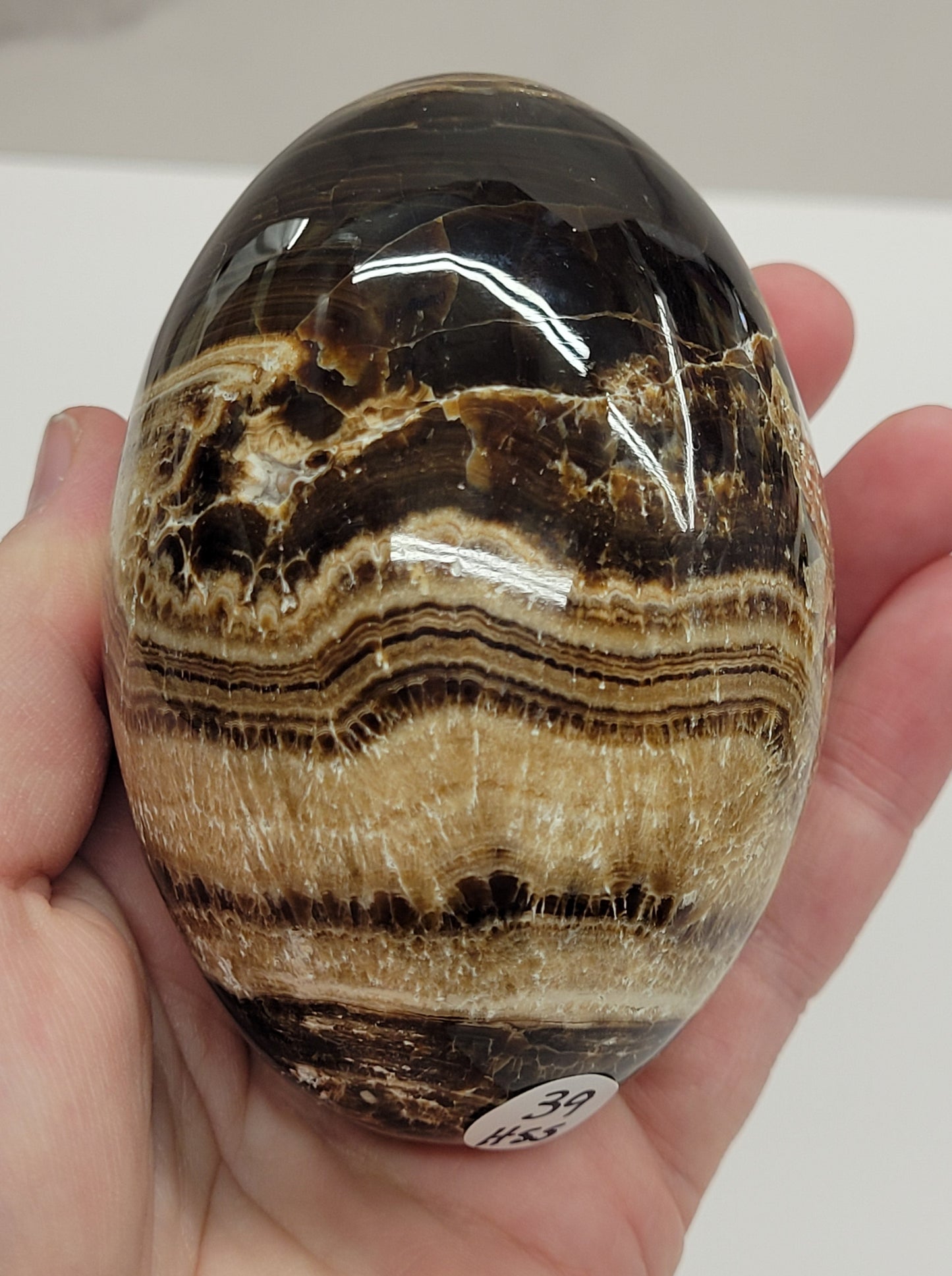 Chocolate Calcite egg