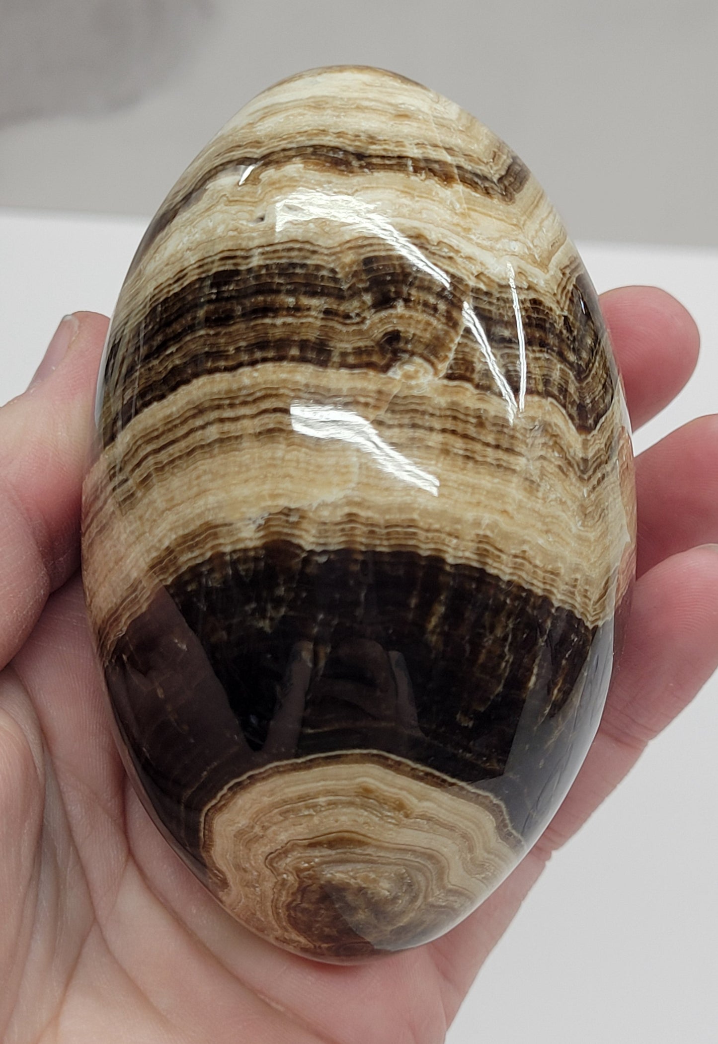 Chocolate Calcite egg