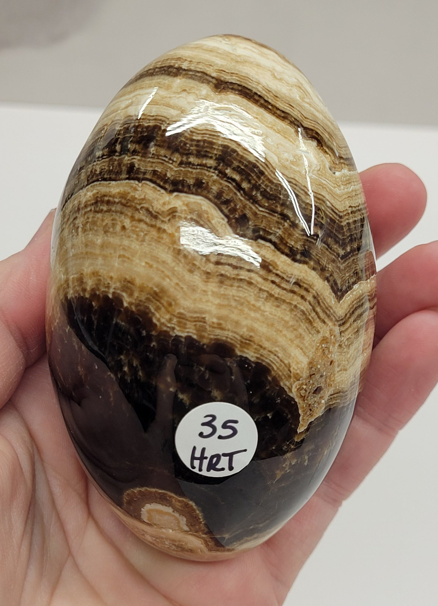 Chocolate Calcite egg