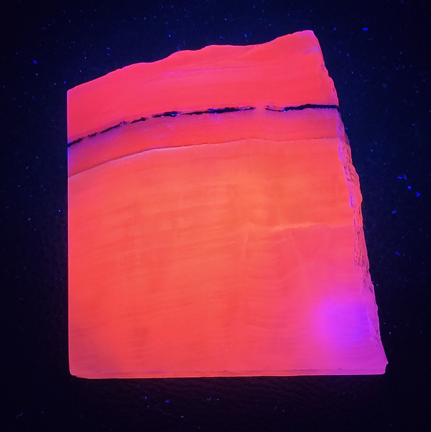 Pink Mangano Calcite slab