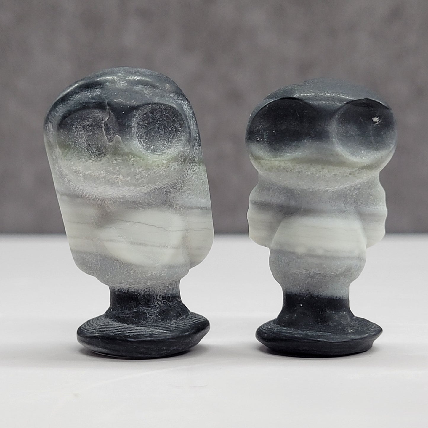 Jack & Sally carving pair