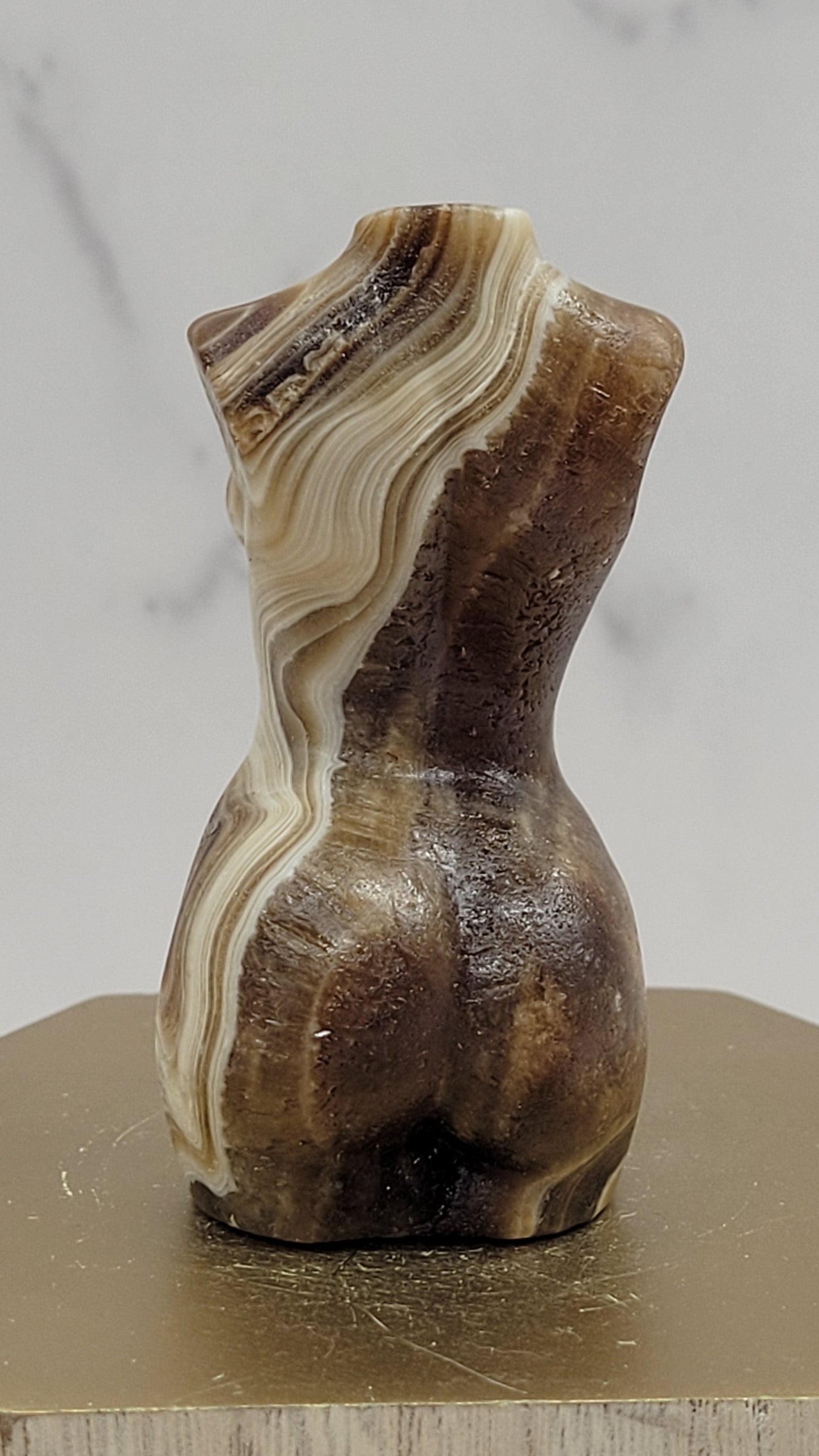 Goddess body (L) - Amber Calcite