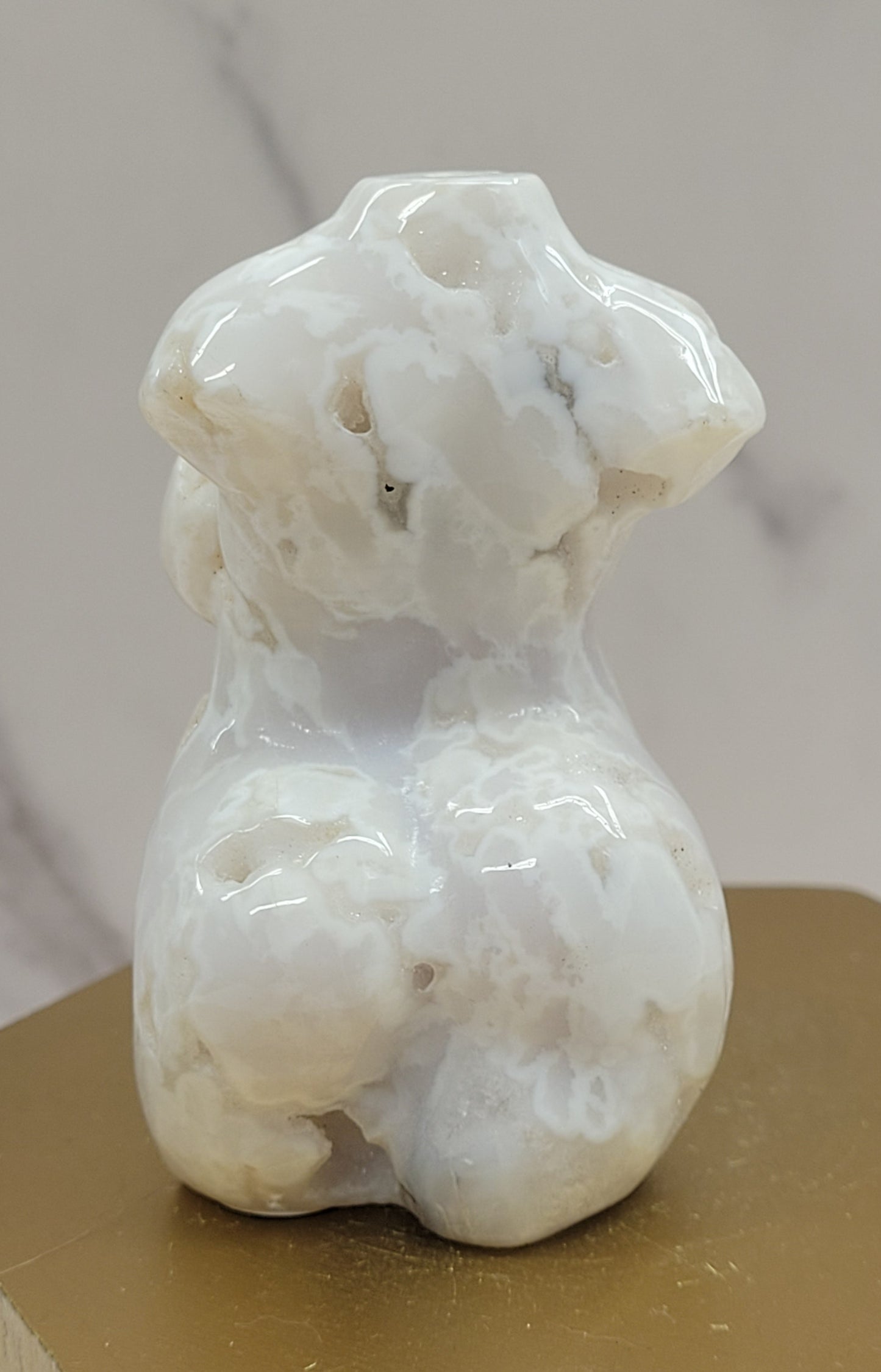 Goddess body (L) - Snow Agate