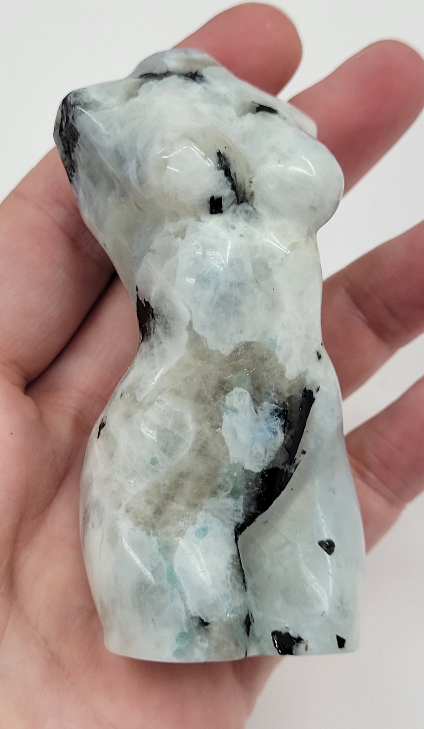 Goddess body - Rainbow Moonstone