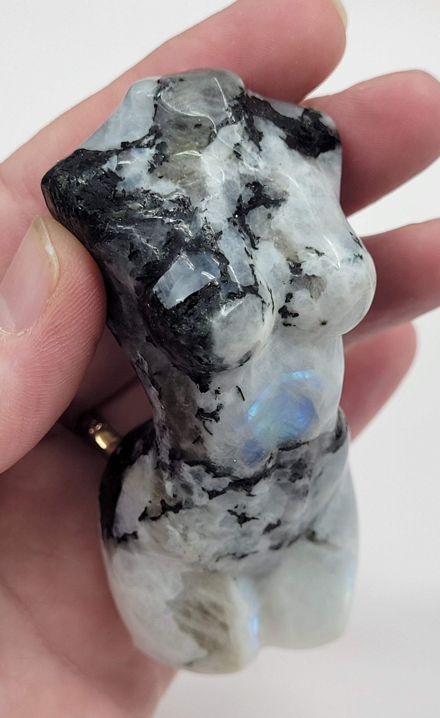 Goddess body - Rainbow Moonstone