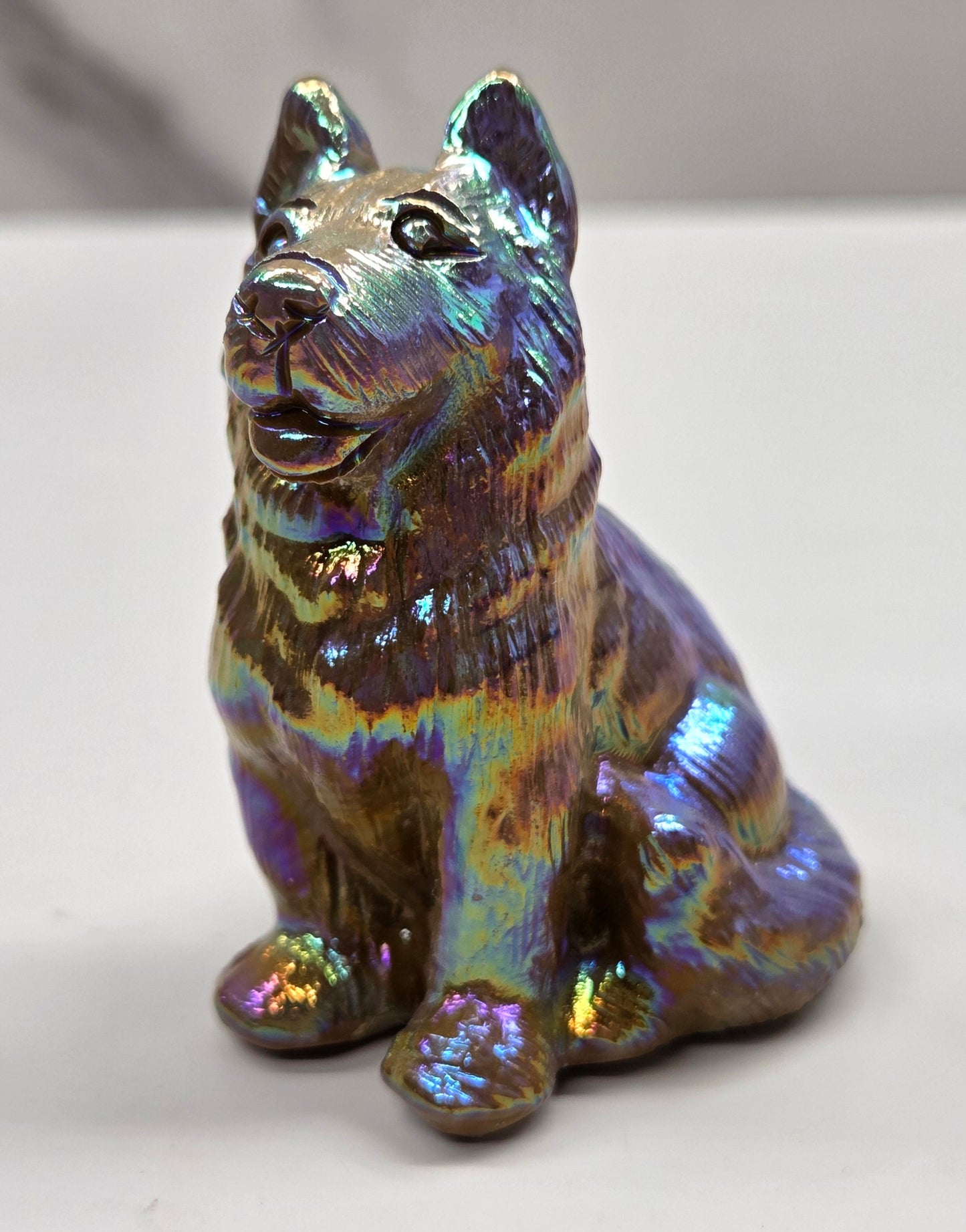 Dog carving - German Shepherd (large)