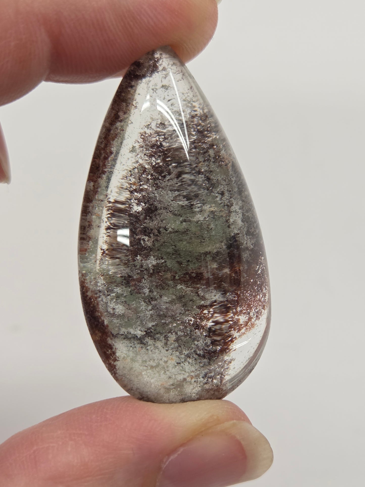 Garden Quartz teardrop/pendant
