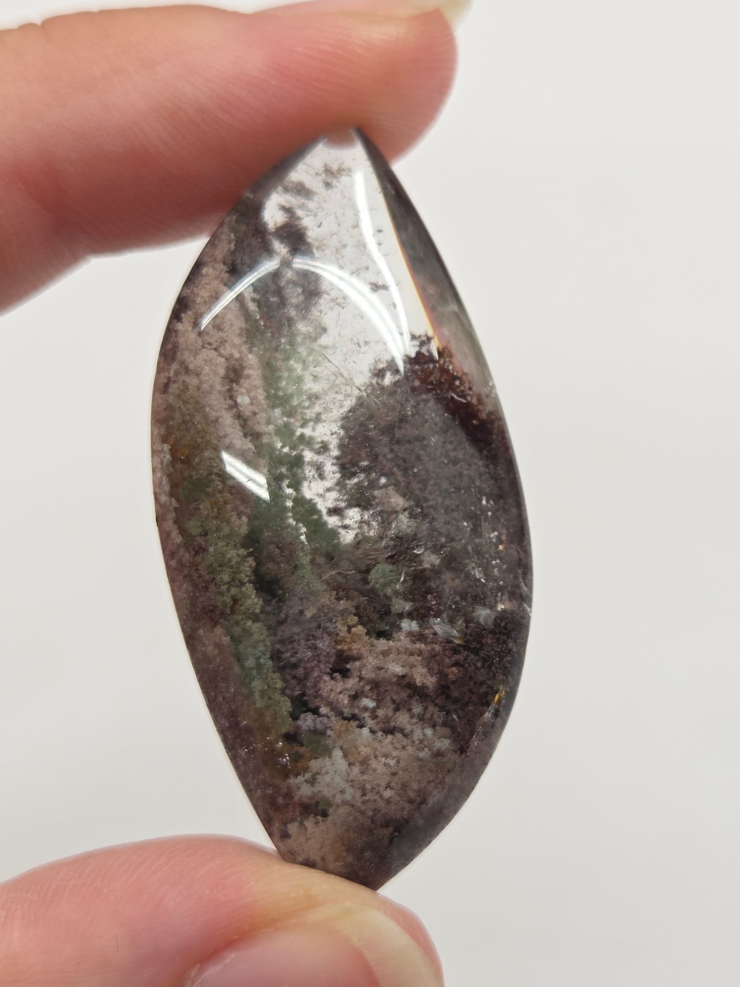 Garden Quartz teardrop/pendant