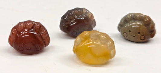 Alashan Agate mini carving - Taco