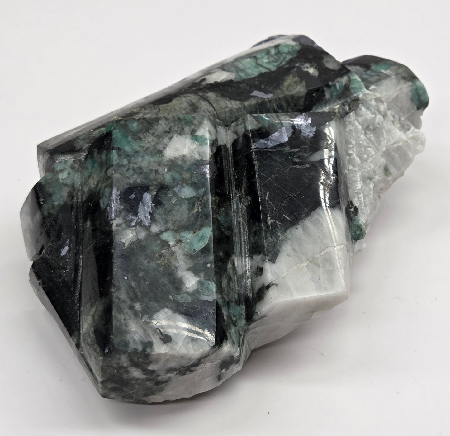 Emerald polished specimen