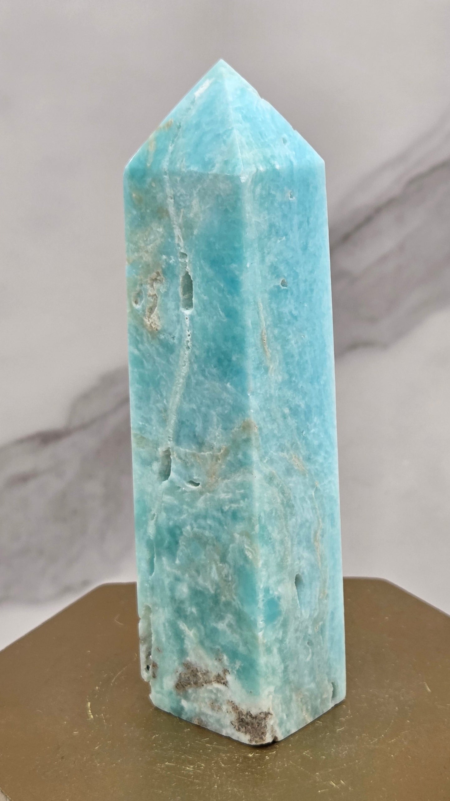 Hemimorphite tower