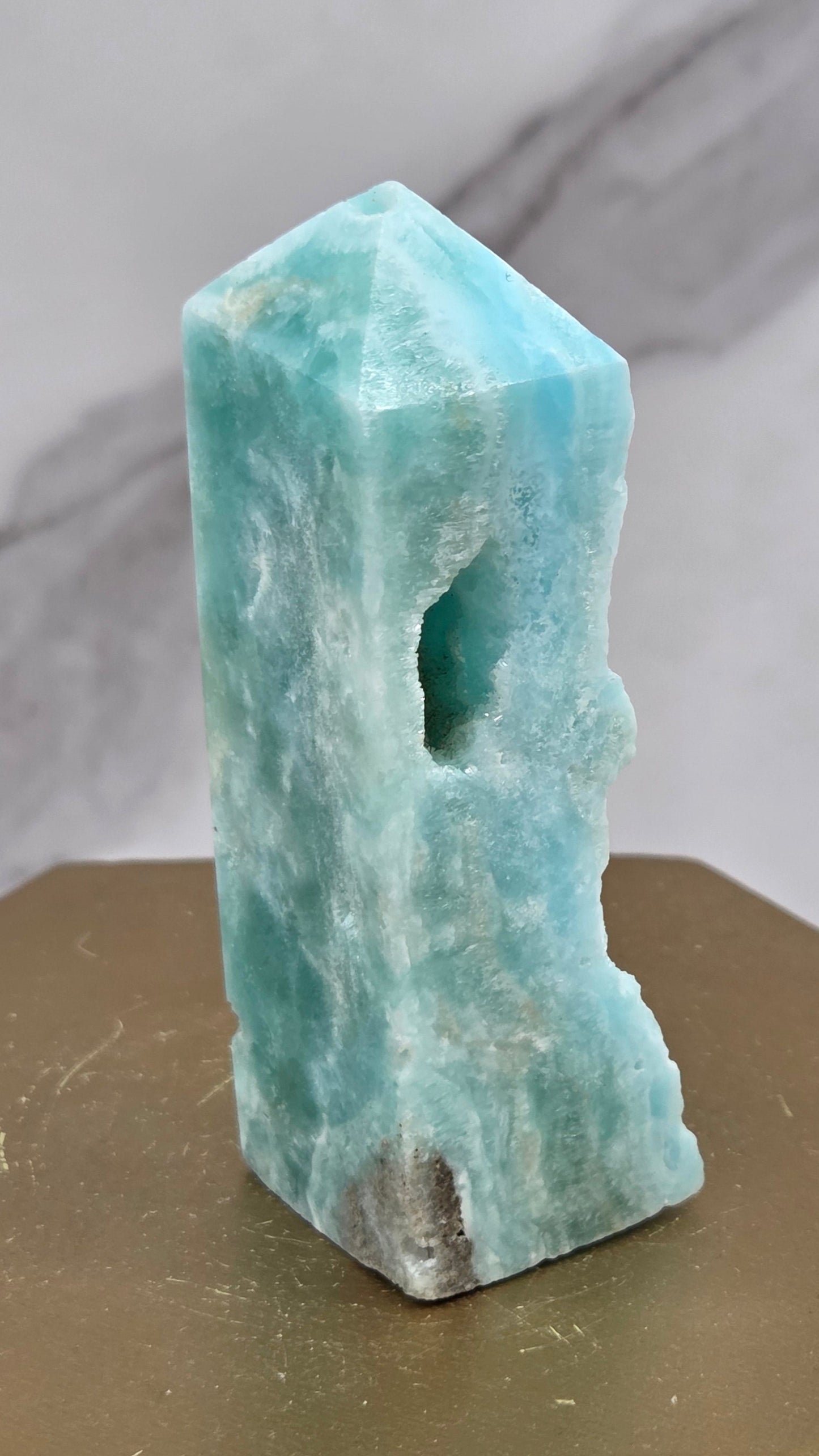Hemimorphite tower