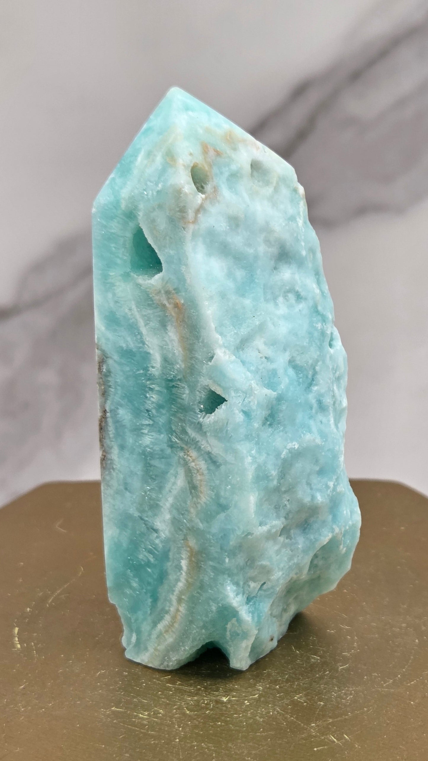 Hemimorphite tower