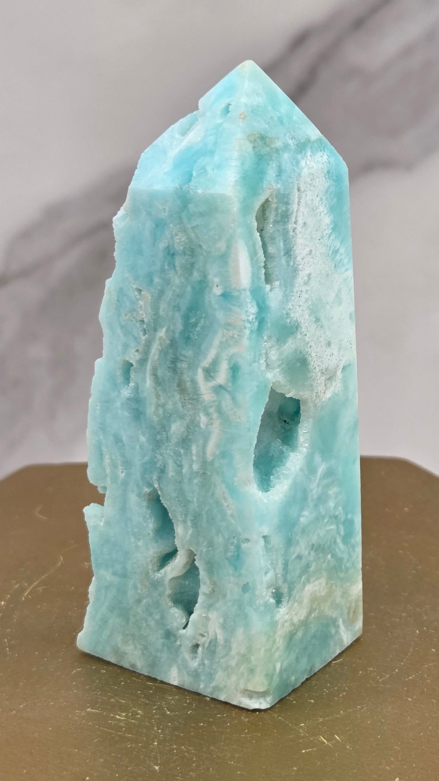 Hemimorphite tower