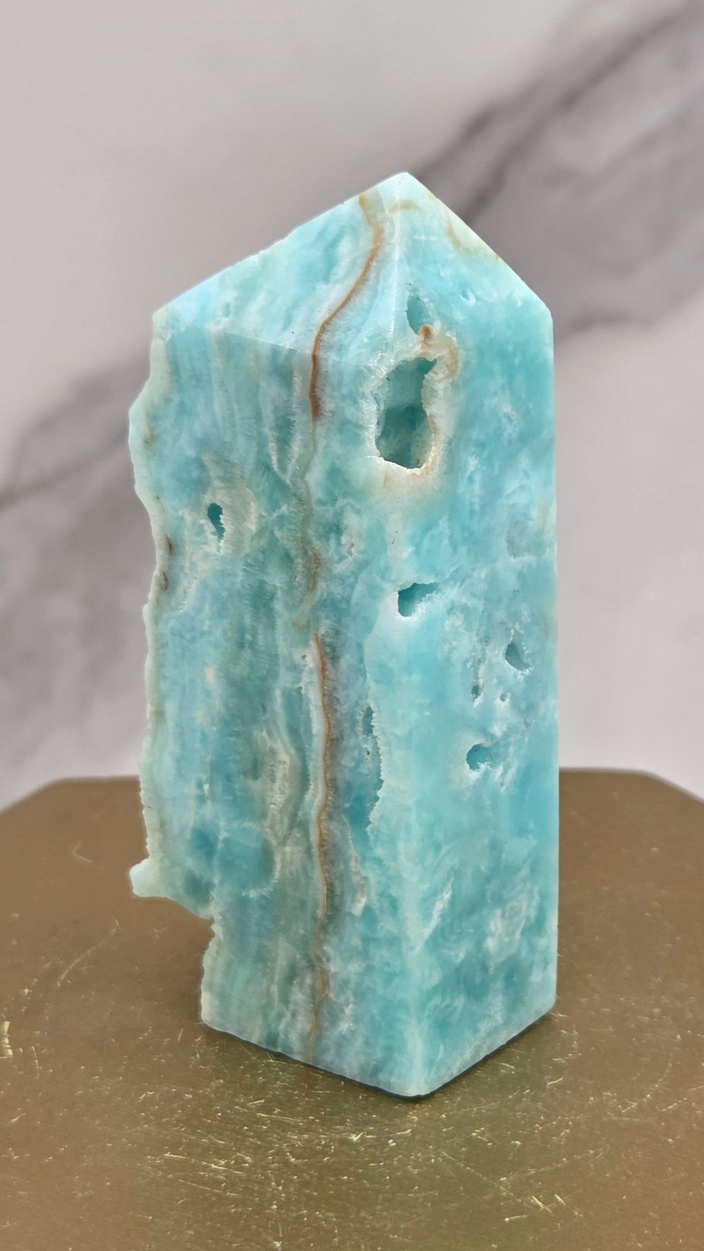 Hemimorphite tower