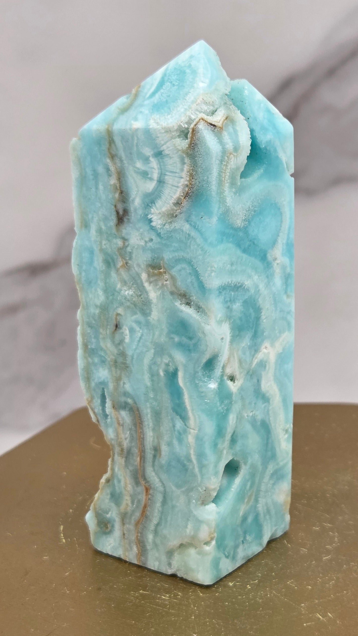 Hemimorphite tower