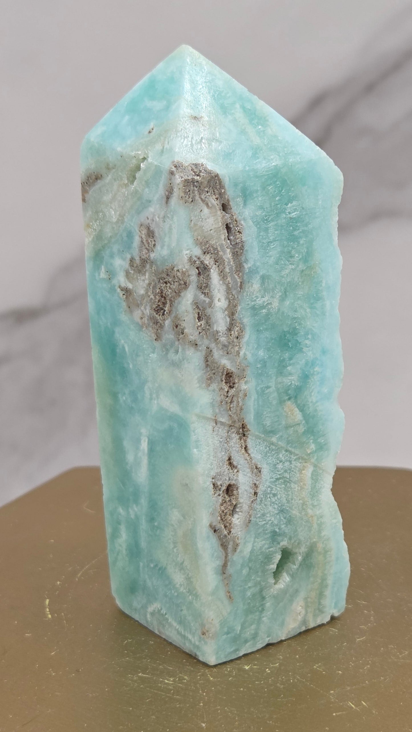 Hemimorphite tower