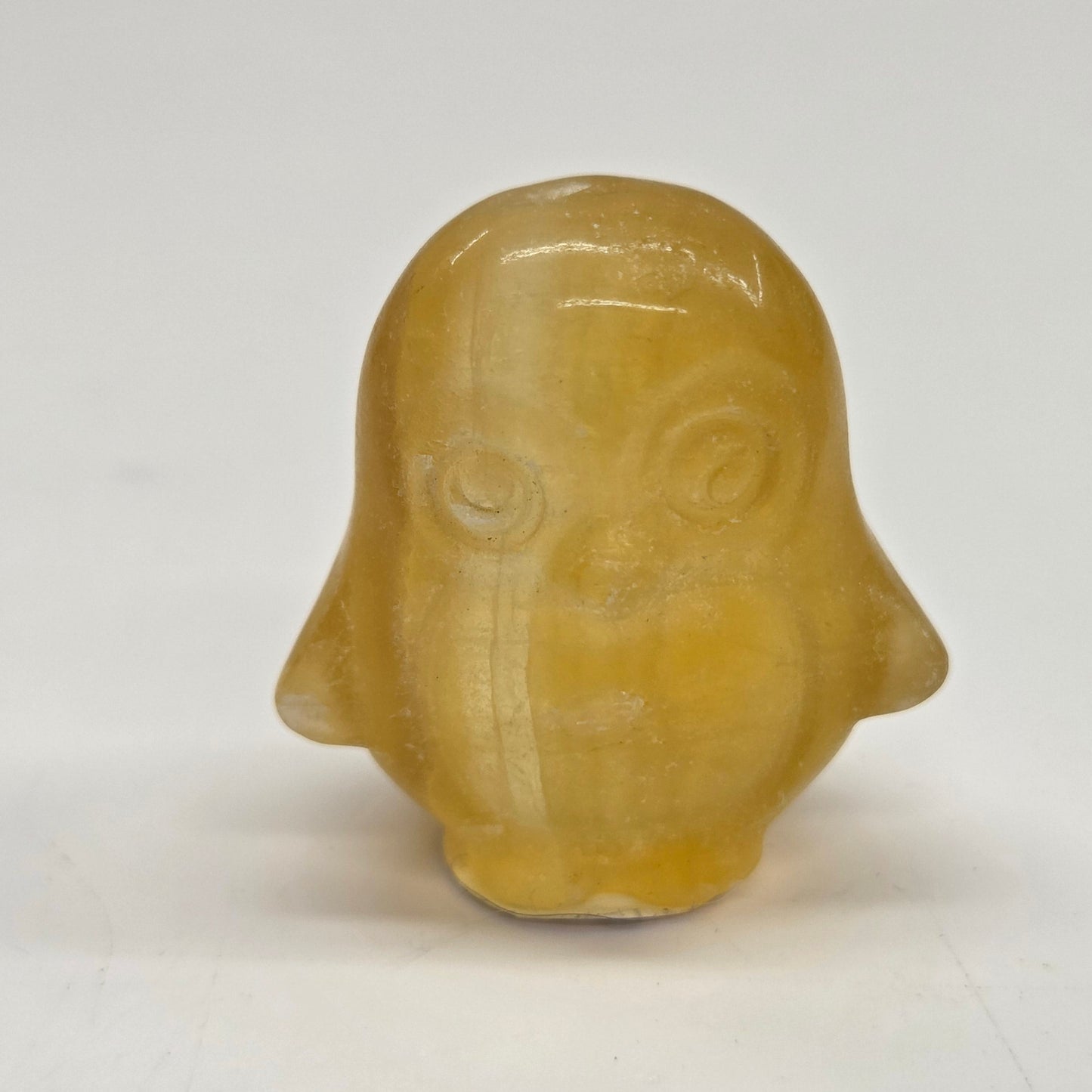 Cute penguin carving