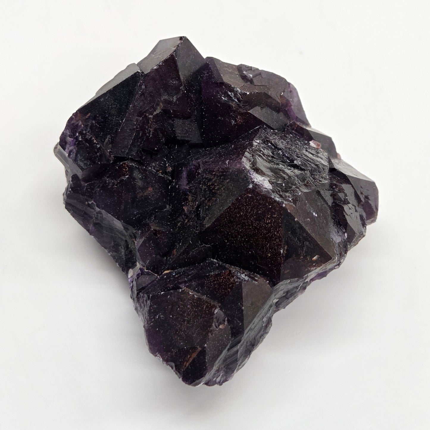 Hematite Included Amethyst clusters