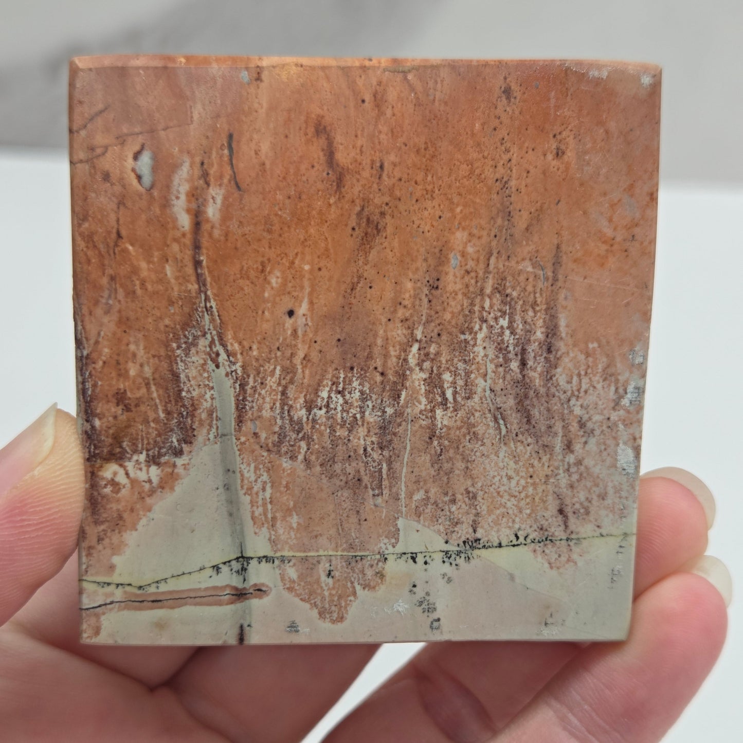 Picture Jasper square coaster