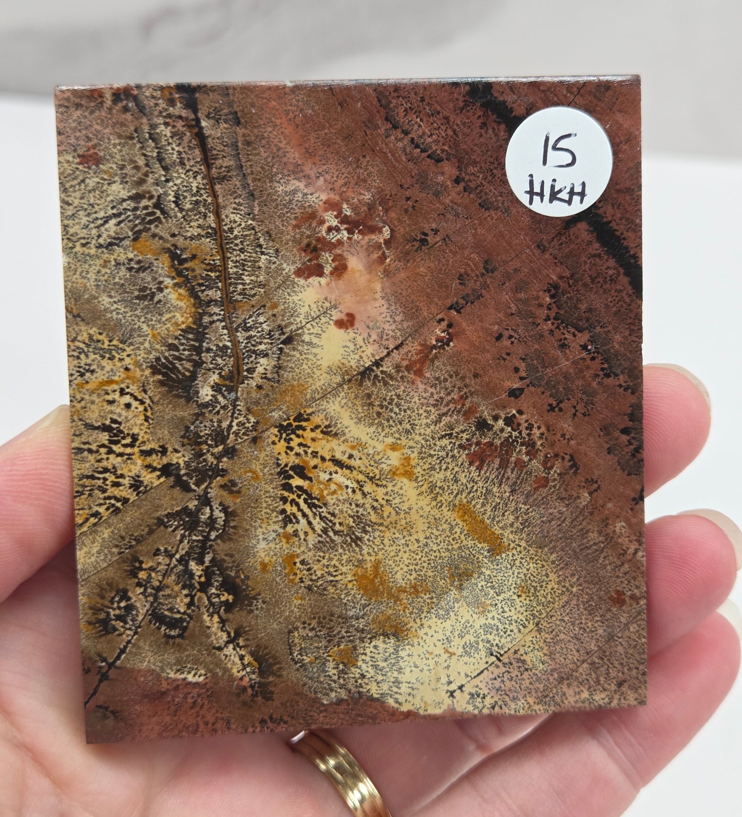 Picture Jasper square coaster
