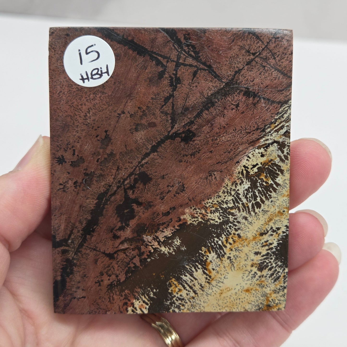 Picture Jasper square coaster