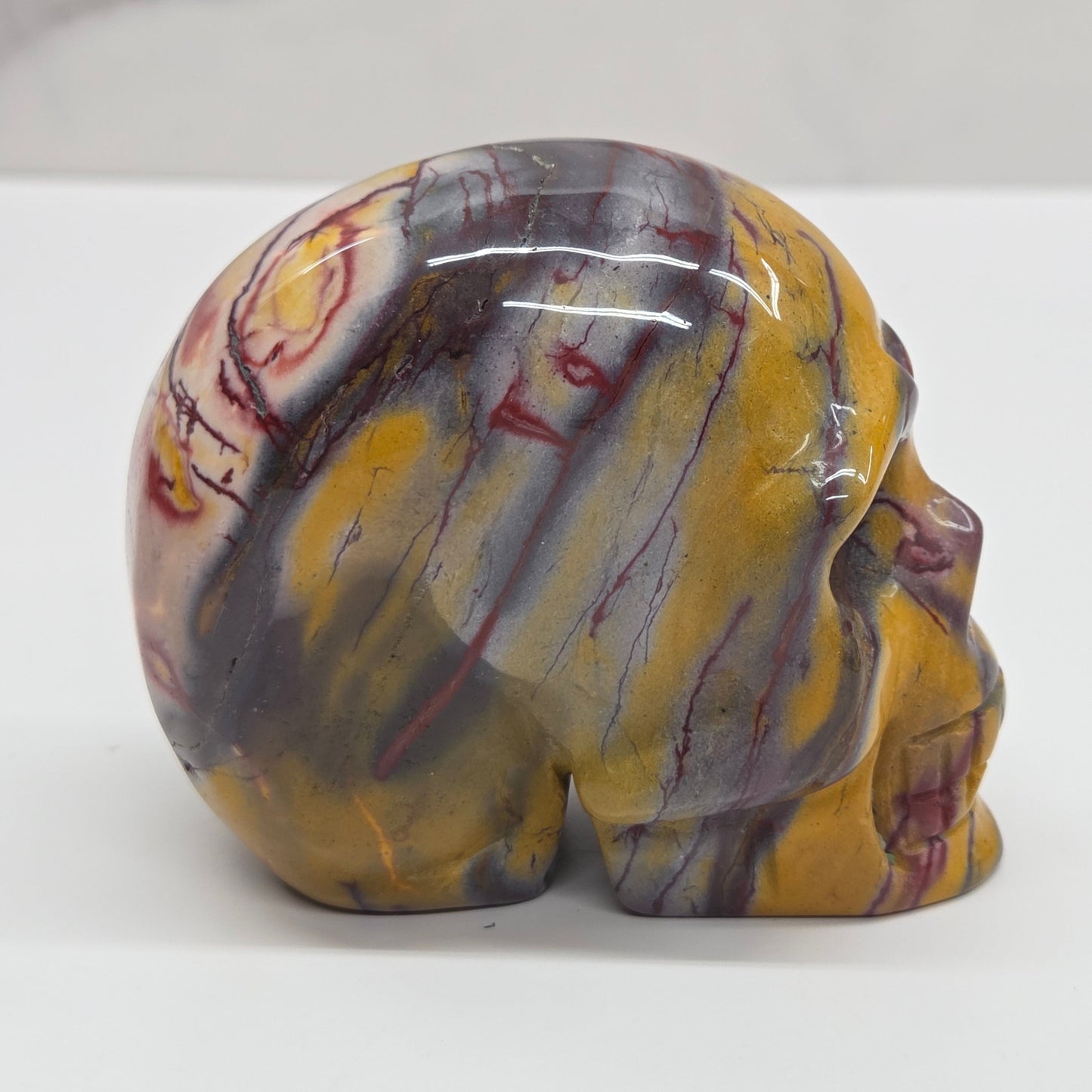 Skull medium - Mookaite