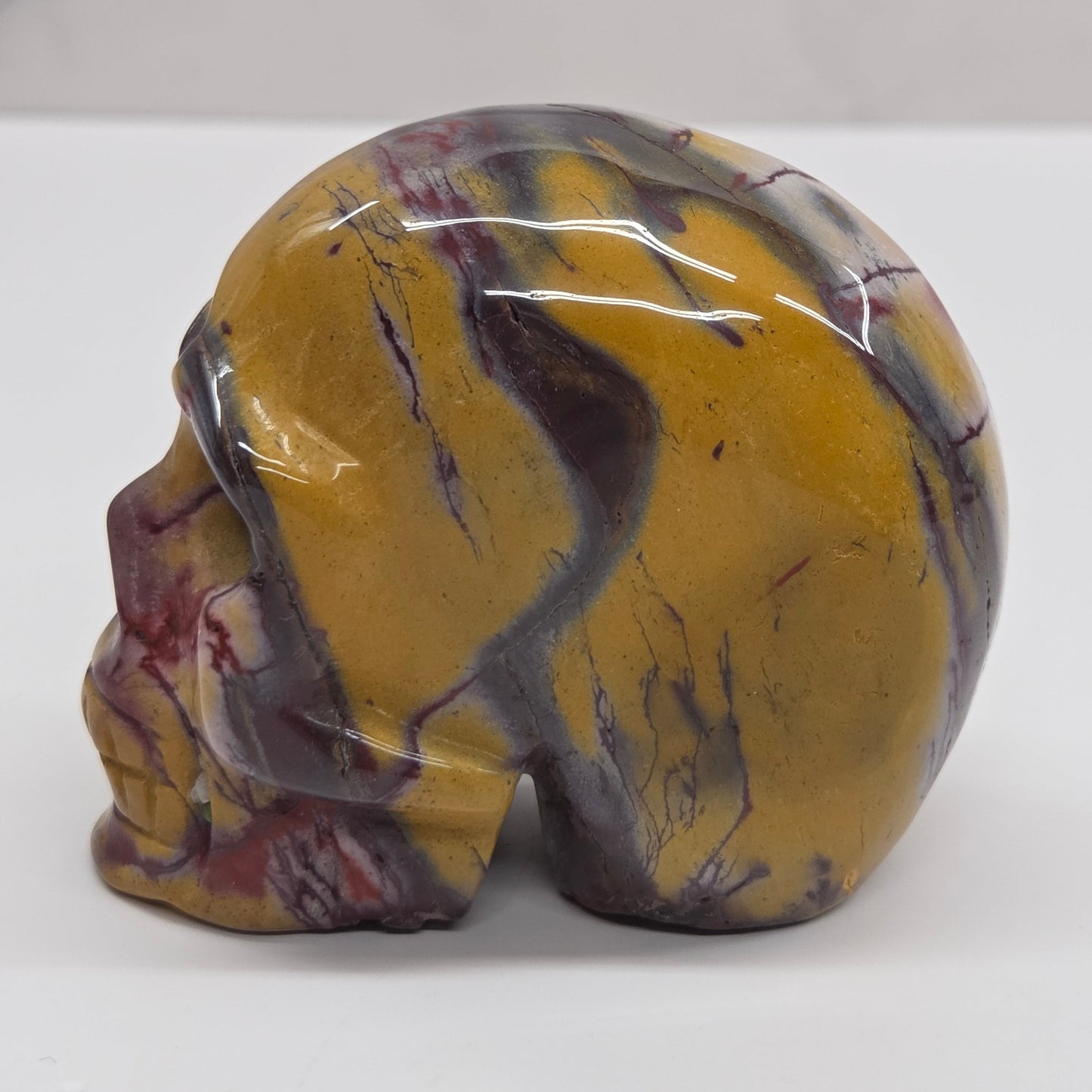 Skull medium - Mookaite