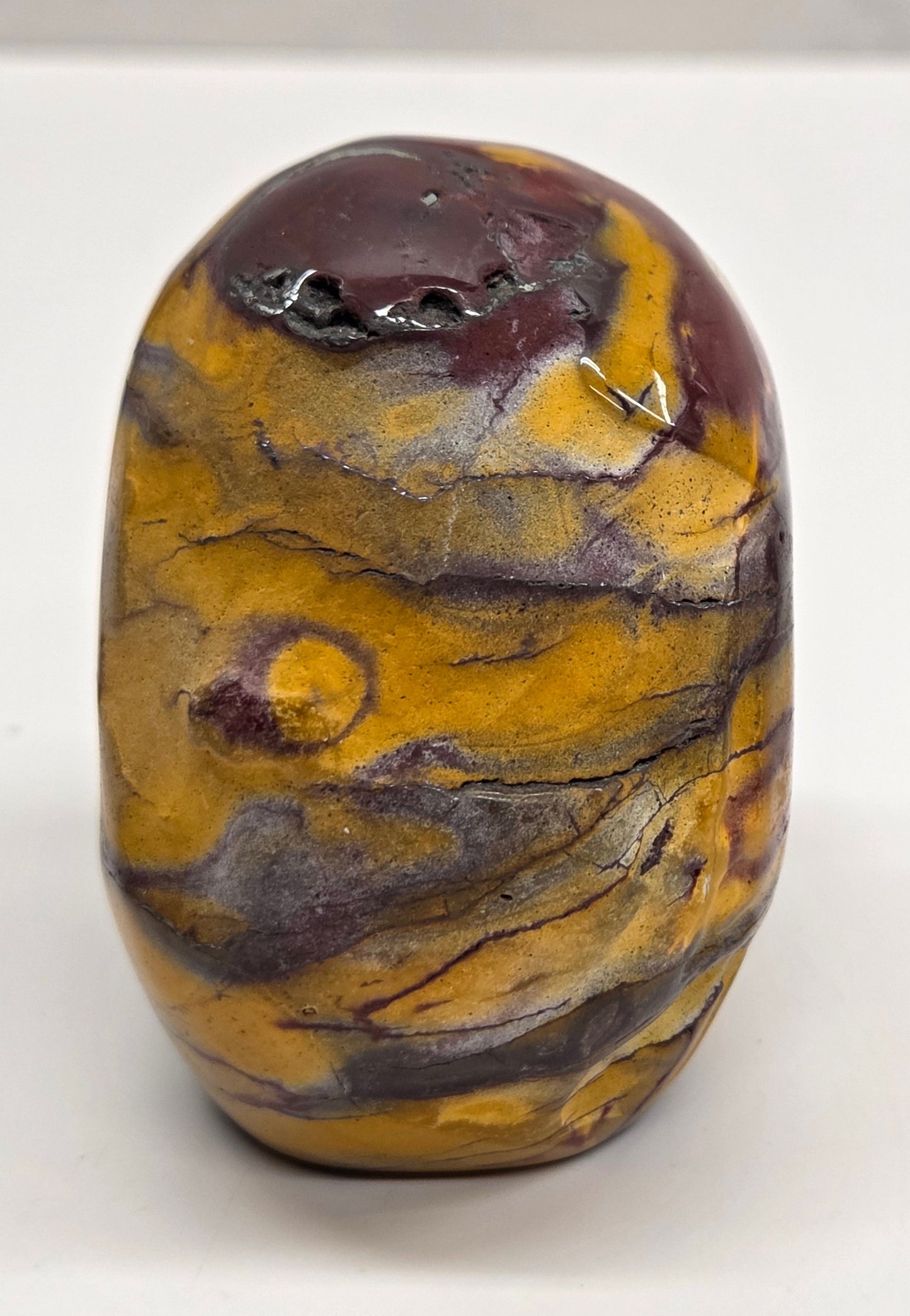 Skull medium - Mookaite