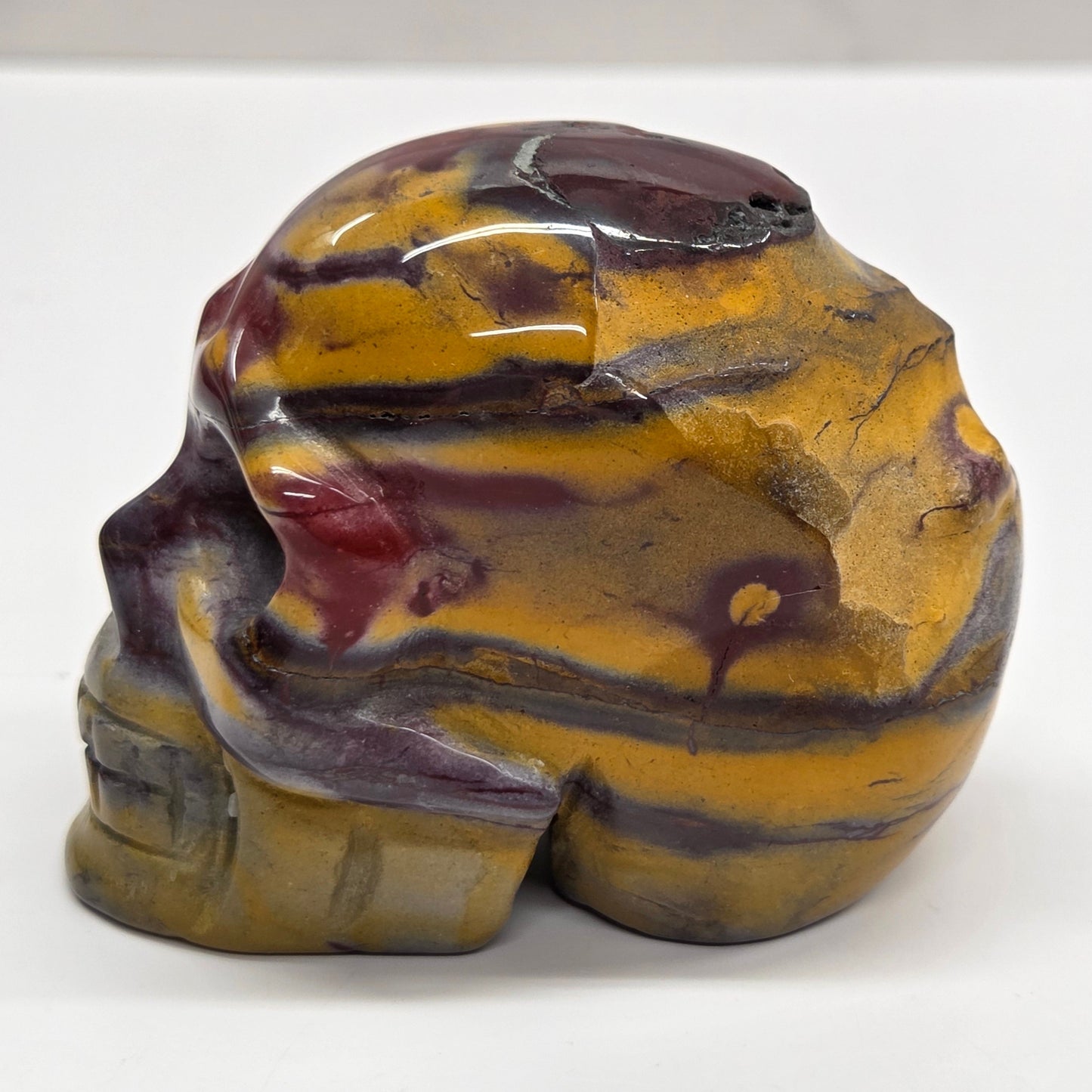 Skull medium - Mookaite