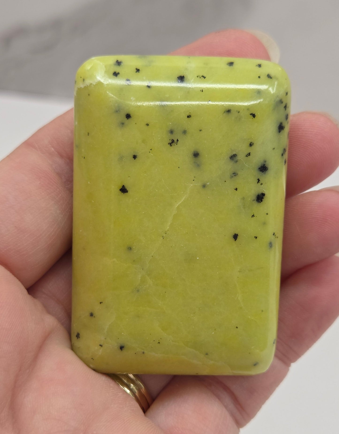 Serpentine soap bar
