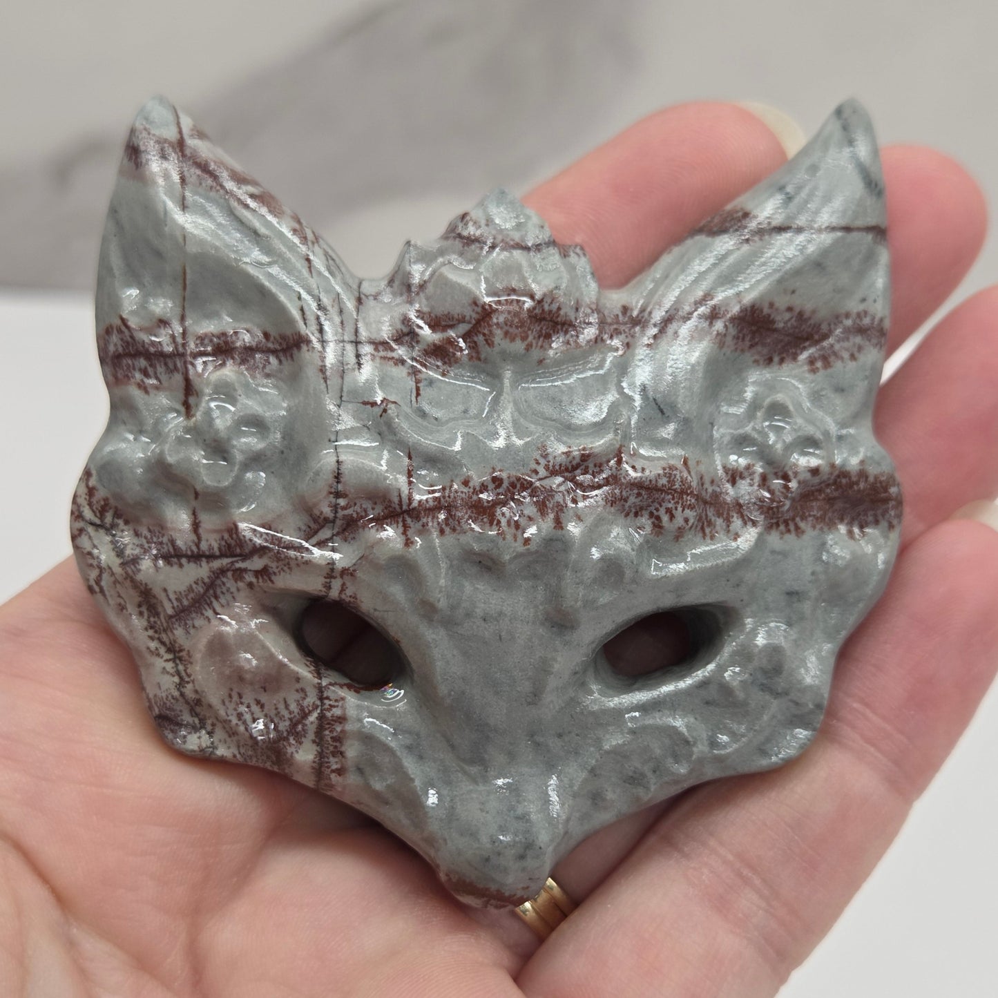 Fox mask carving (L)
