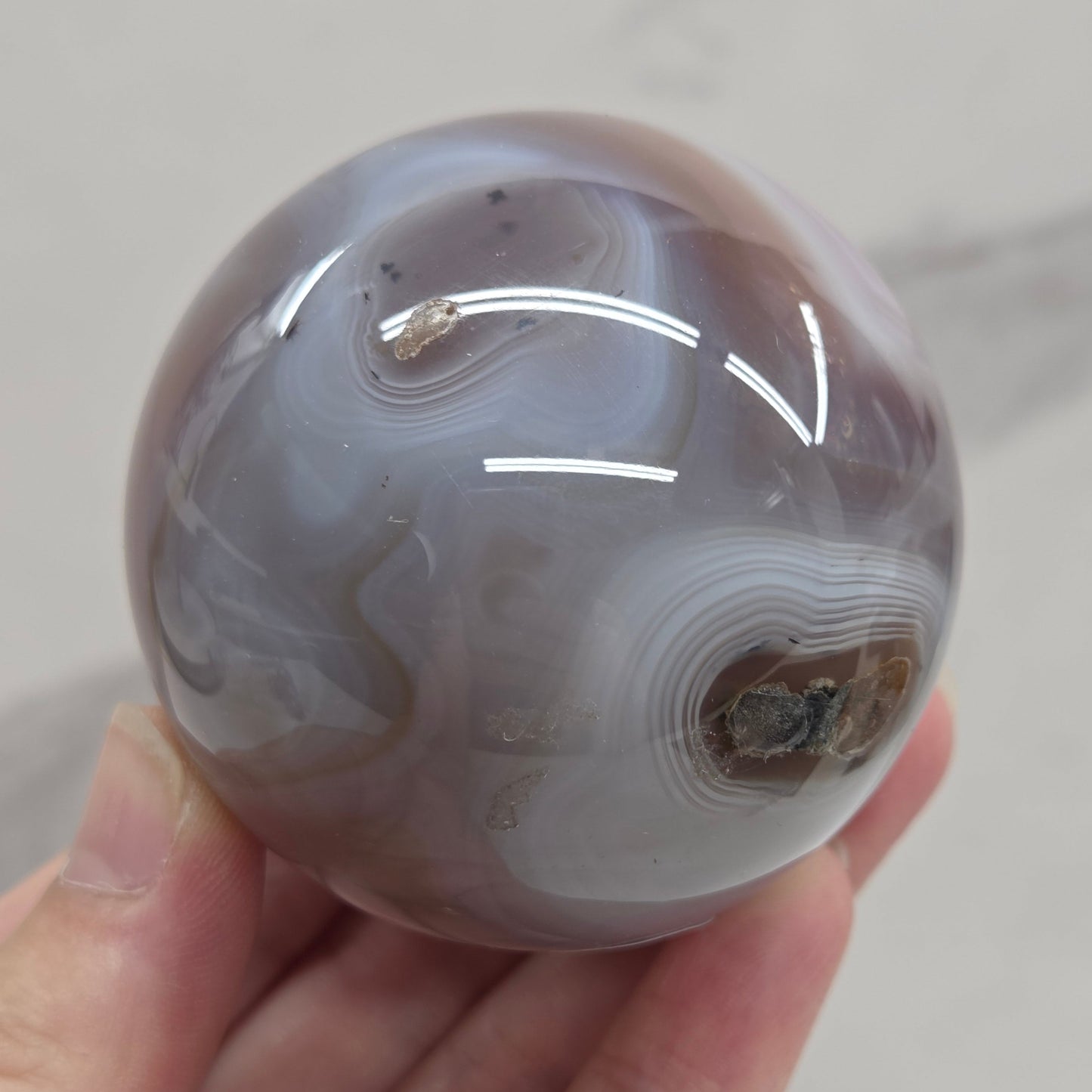 Jelly Agate sphere