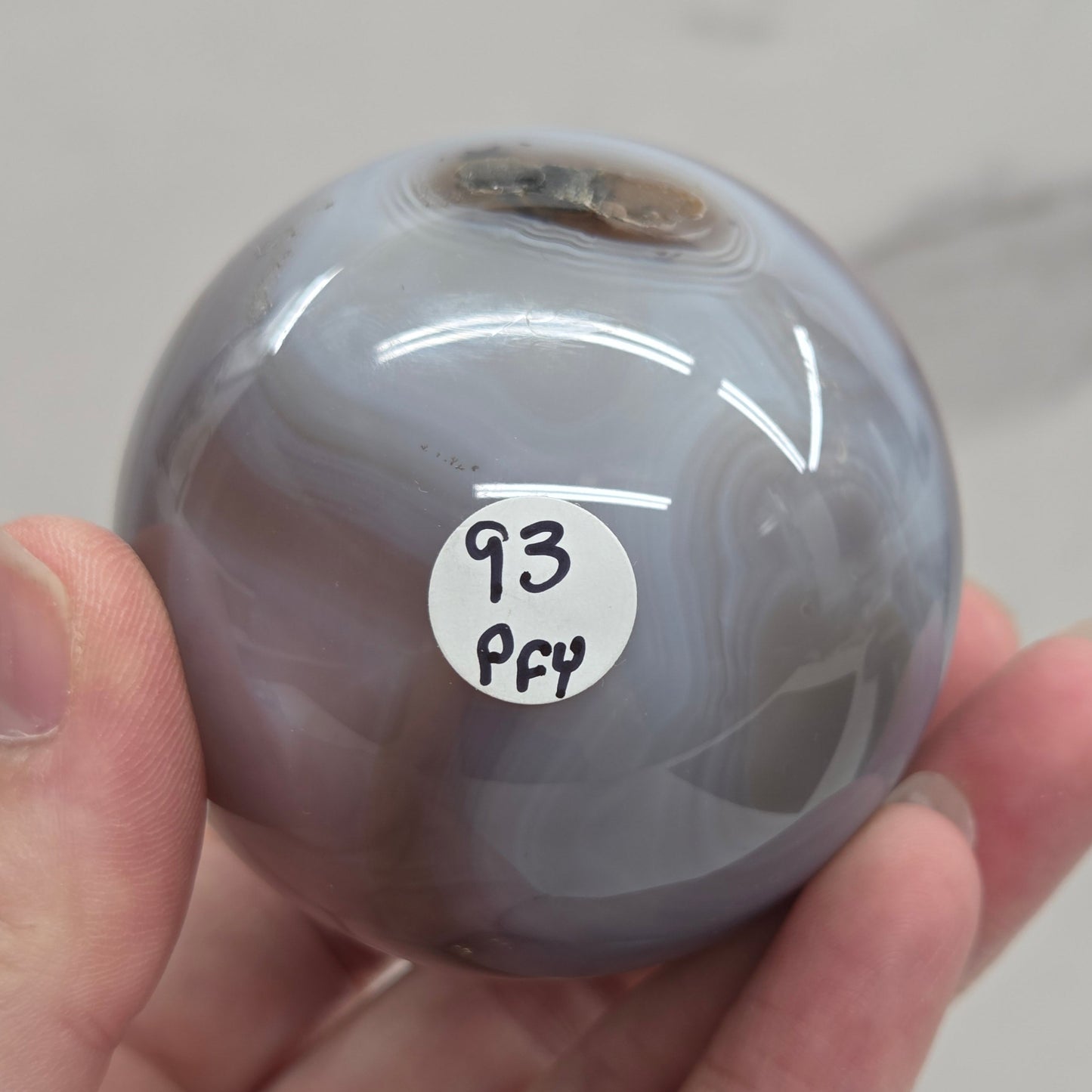Jelly Agate sphere