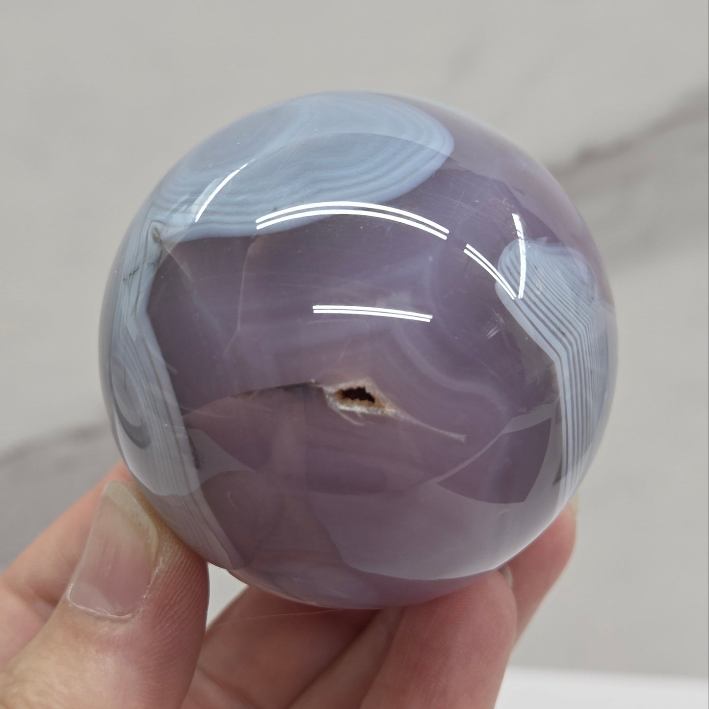 Jelly Agate sphere