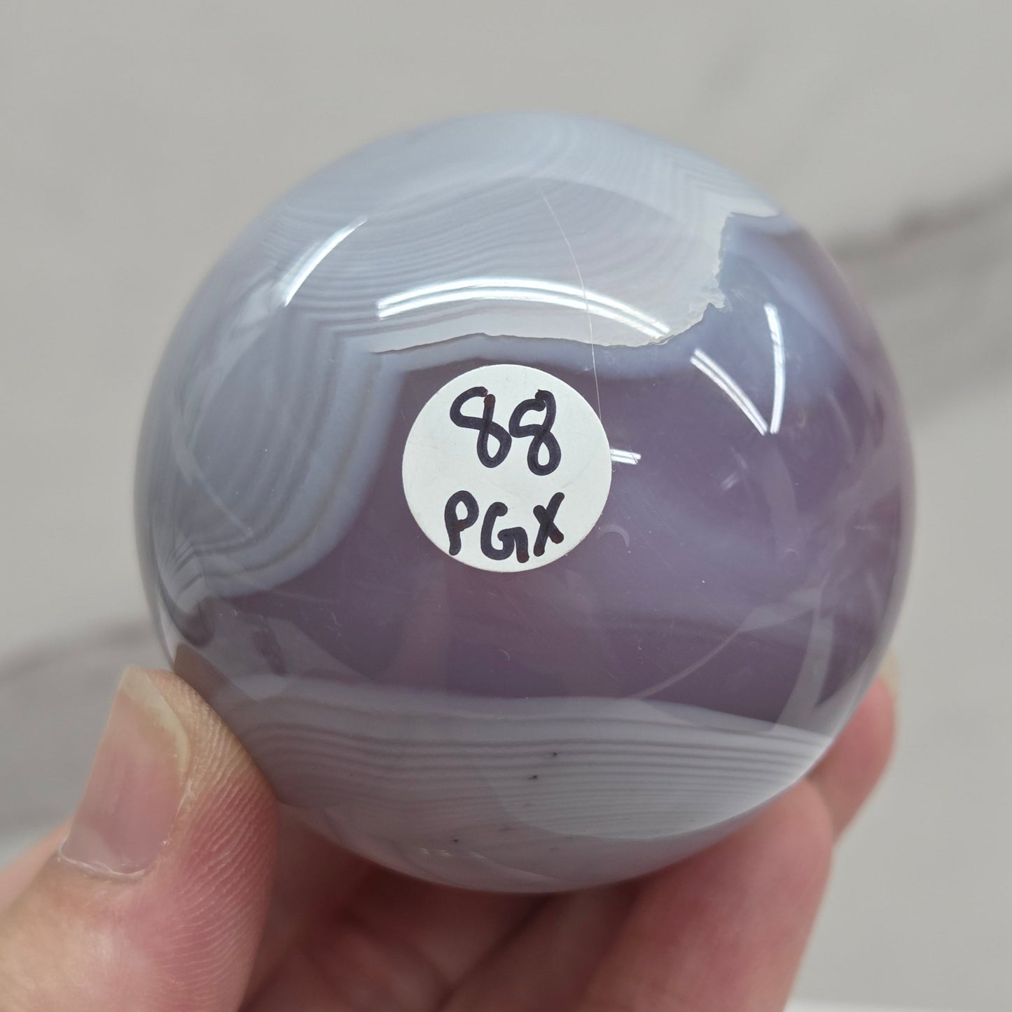 Jelly Agate sphere
