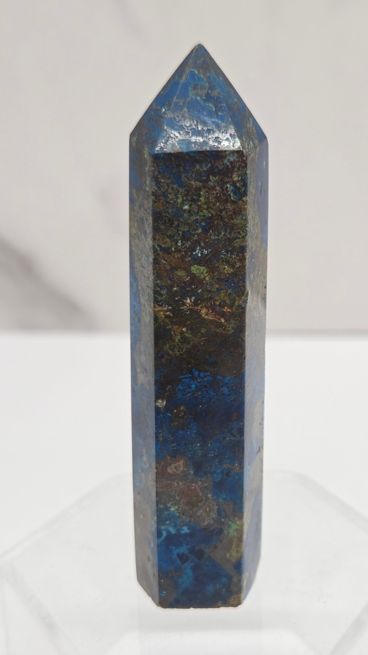 Azurite Chrysocolla tower