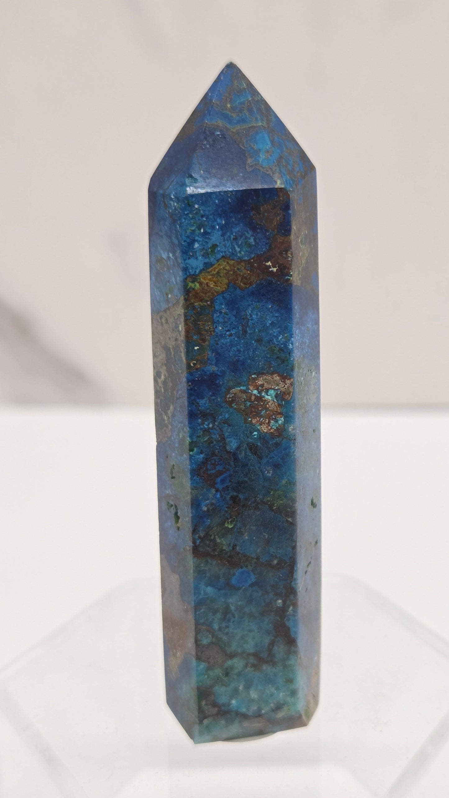 Azurite Chrysocolla tower