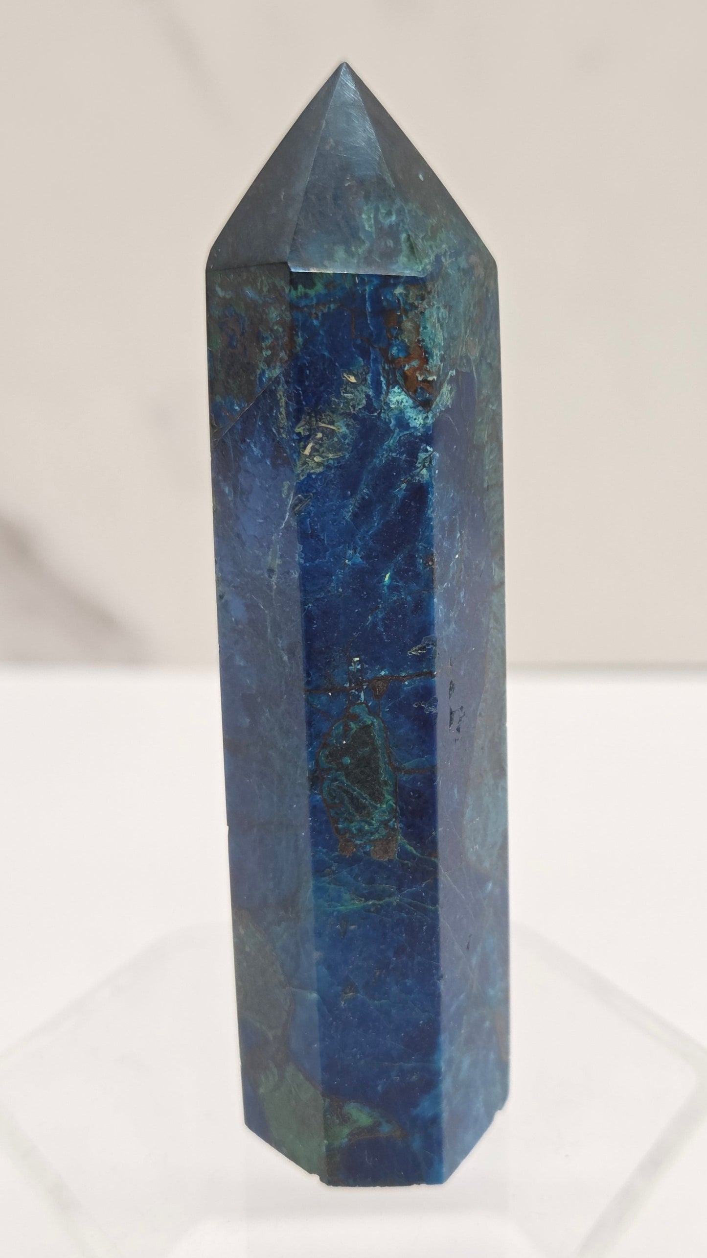 Azurite Chrysocolla tower