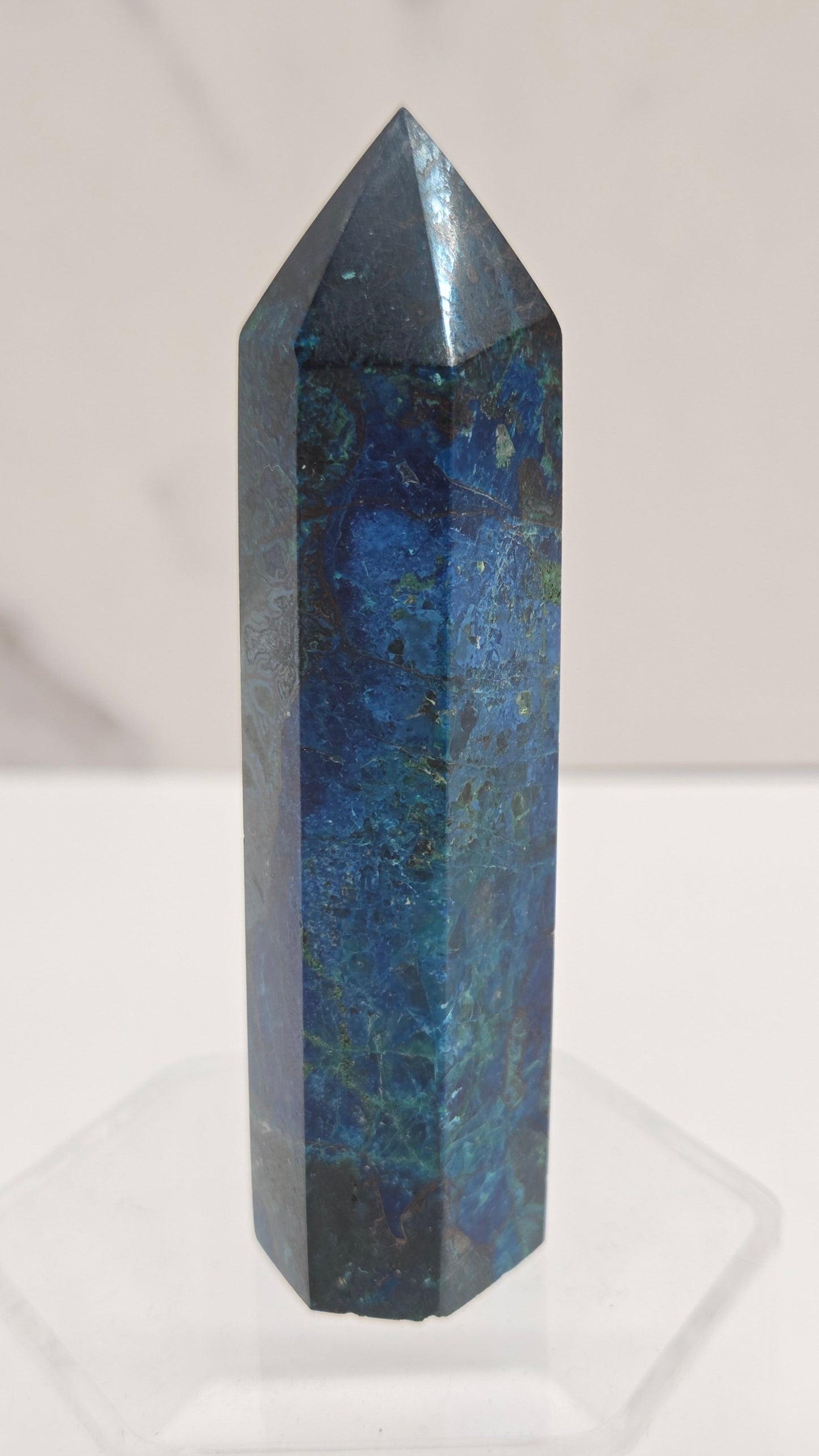 Azurite Chrysocolla tower