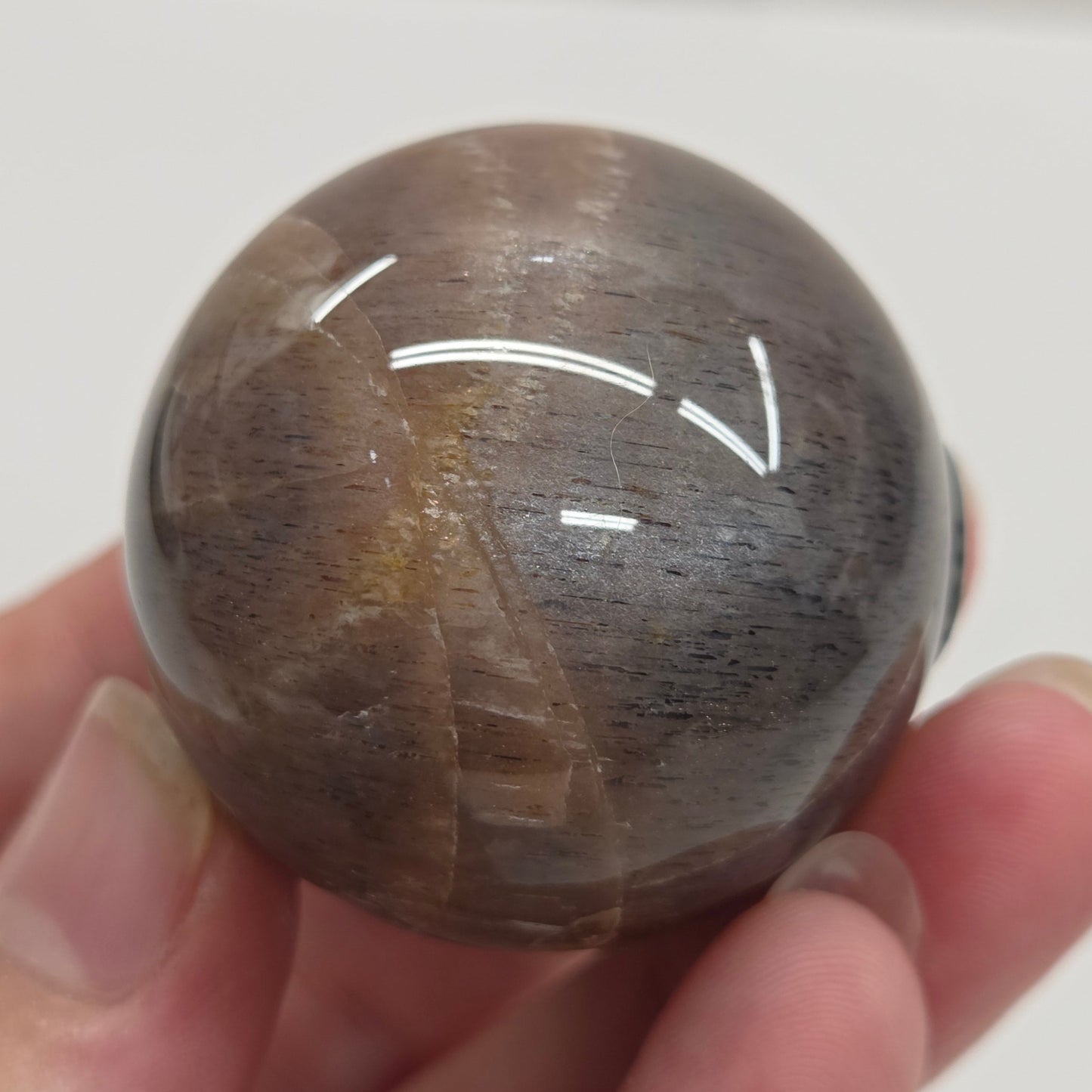 Moonstone/Black Moonstone/Green Moonstone sphere
