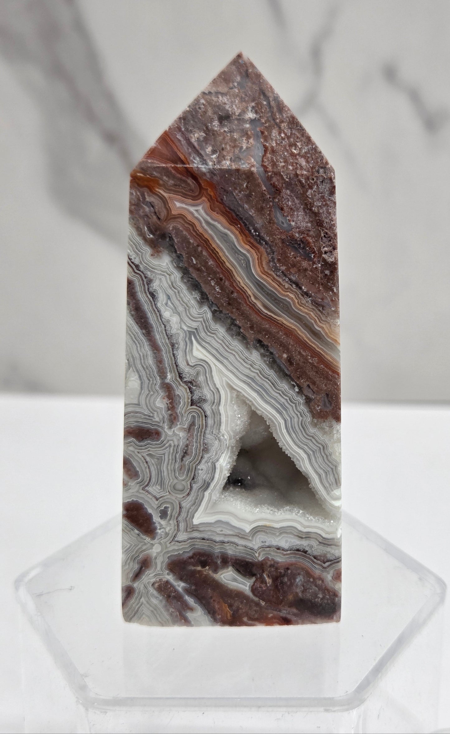 Mexican Agate tower